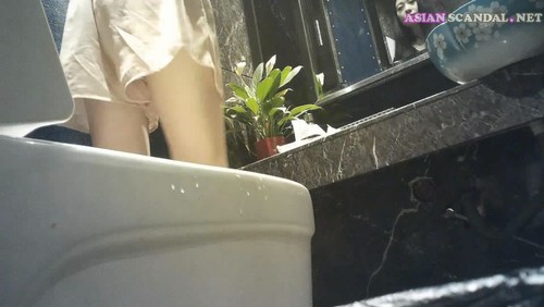 Chinese Lady In Toilet #29