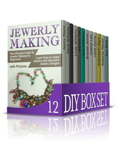 DIY Box Set 12 Books 1  Jewelry Making; 2  Candle Making; 3  Container Gardening; 4 Crochet for B...