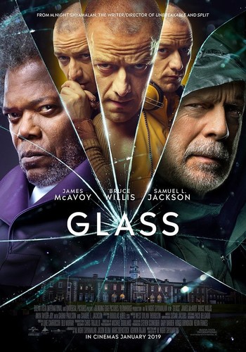 Glass (2019) 1080p BluRay x264 ESub [Dual Audio][Hindi+English]