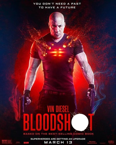 Bloodshot (2020) 720p HDCAM x264 [Dual-Audio][Hindi+English] - KMHD